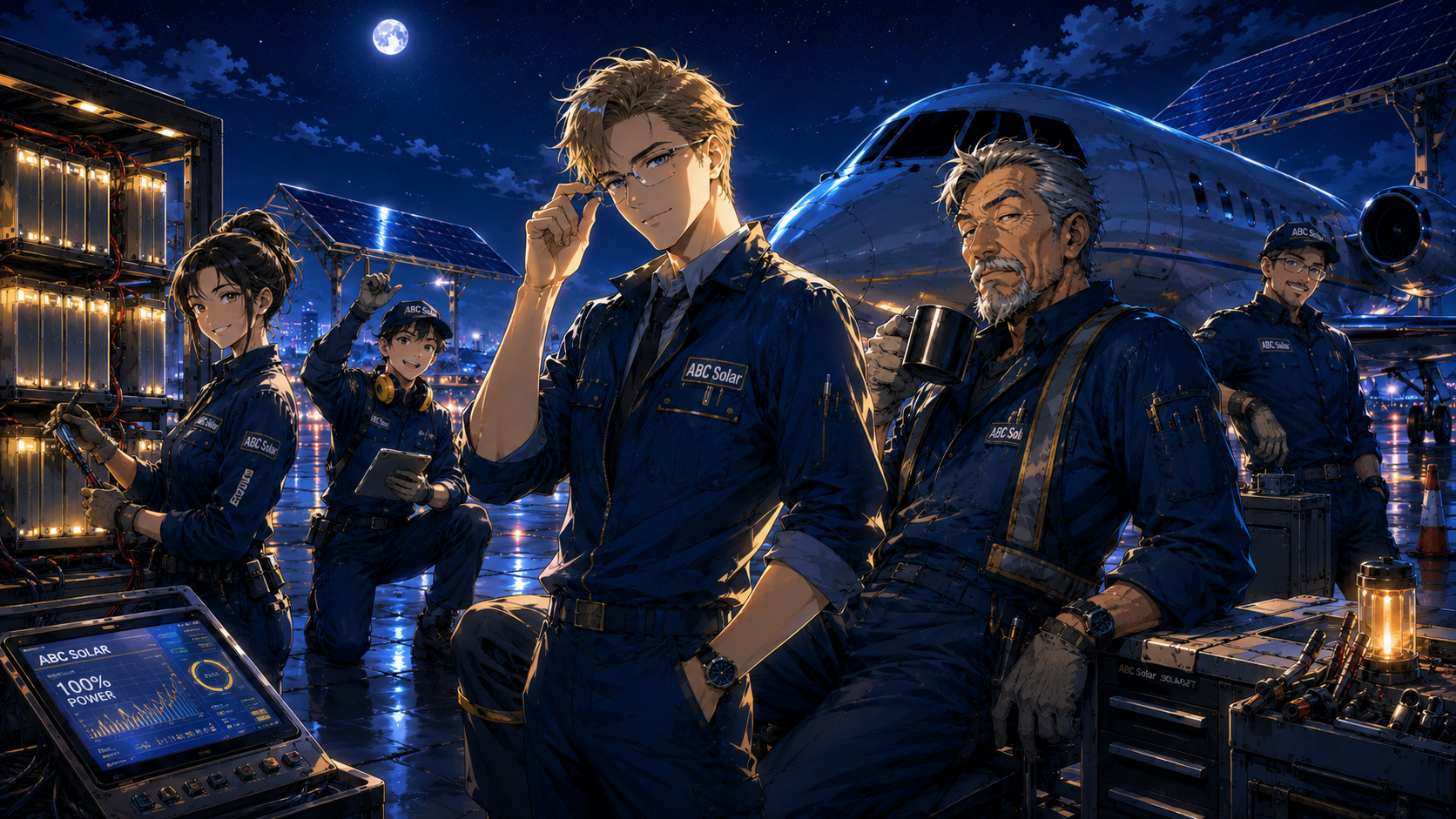 ABC Solar ground crew